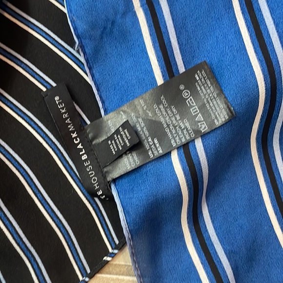 White House black market color block scarf - Picture 2 of 5